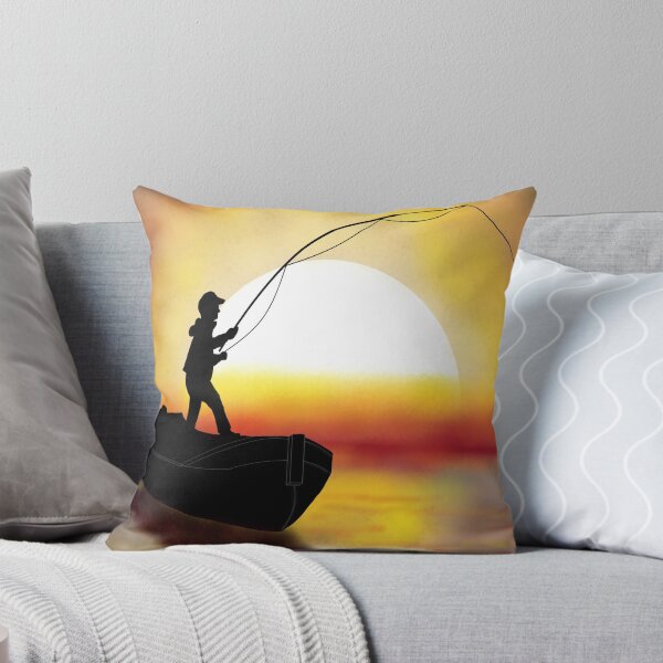 Aperçu de l'œuvre Sunset Fisherman créée et vendue par Jennydearinger.