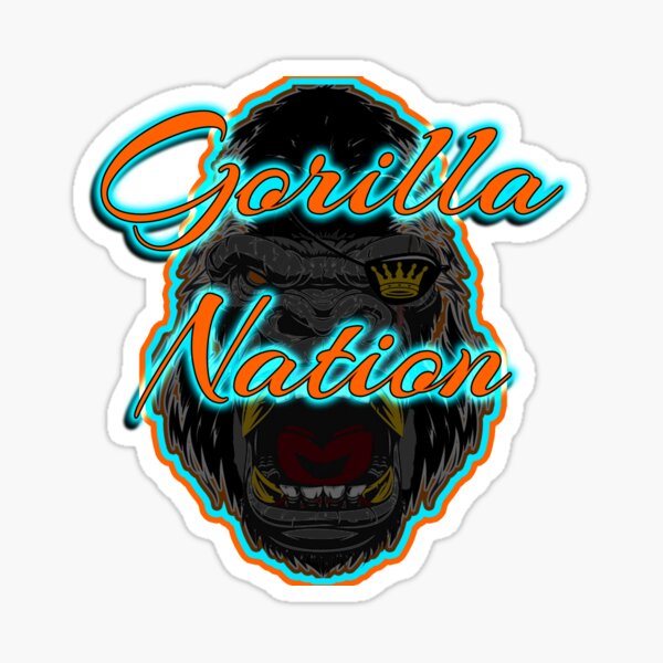 Gorilla Nation Sticker