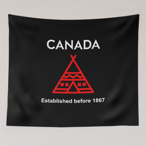 Item preview, Canada Established Before 1867 Silhouette Dark Color designed and sold by TinyStarCanada.