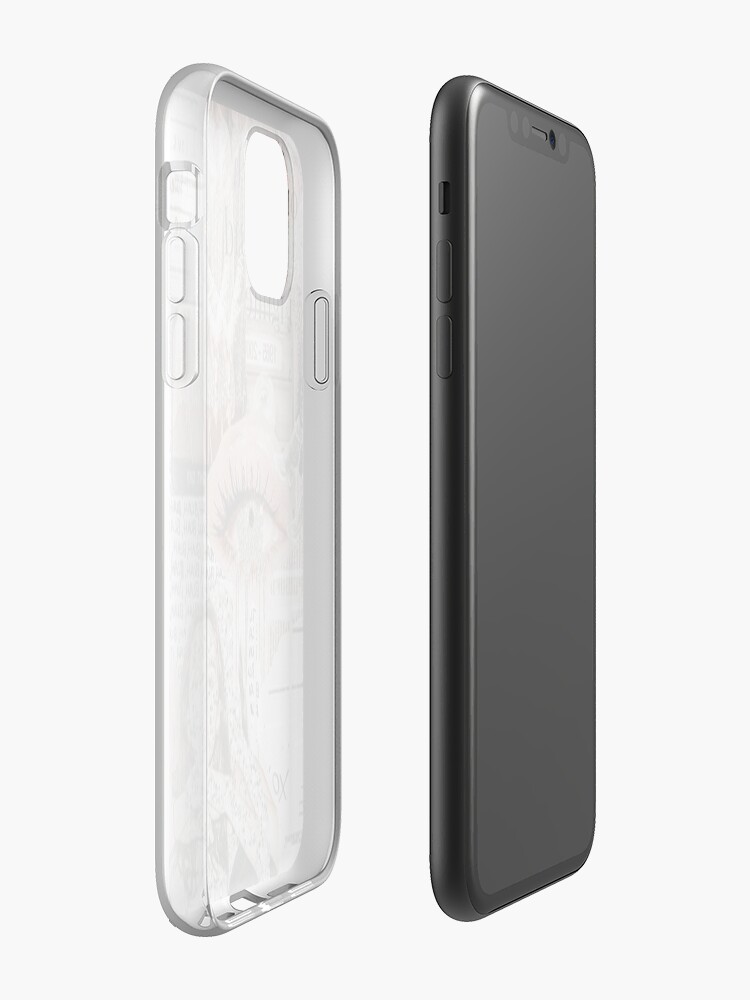 Coque iPhone « affiche de vogue collage vsco », par nakaylath
