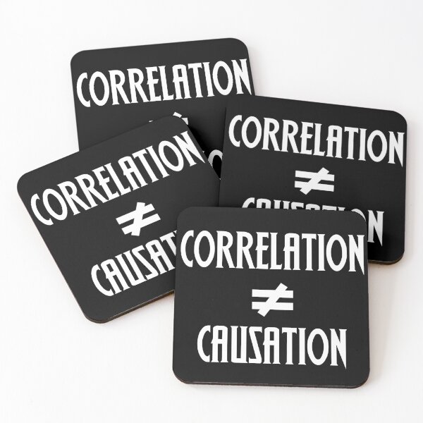 Item preview, Correlation Does Not Equal Causation designed and sold by Epic Love Designs.