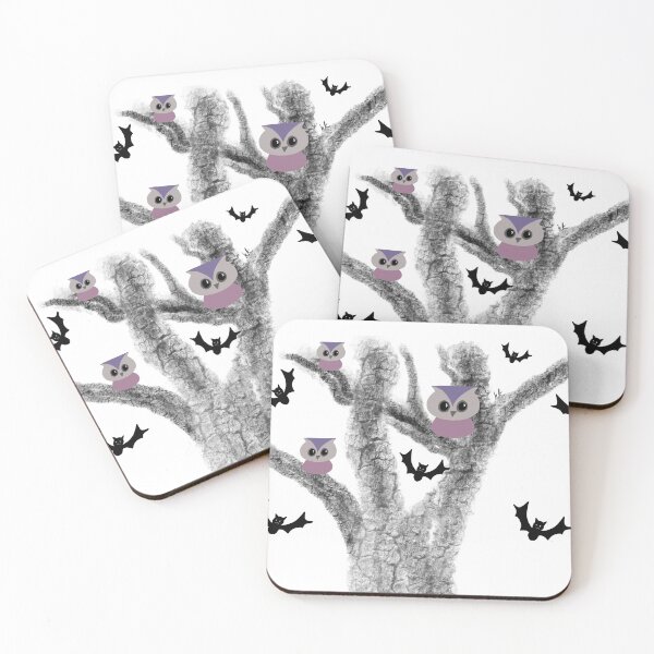 Item preview, Pretty Little Owls and Bats designed and sold by Helen Knecht.