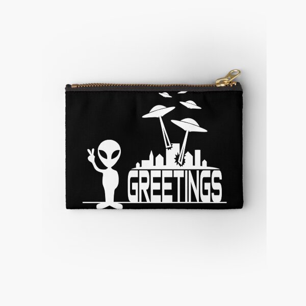 Item preview, Alien Greetings UFO Invasion designed and sold by freeformations.