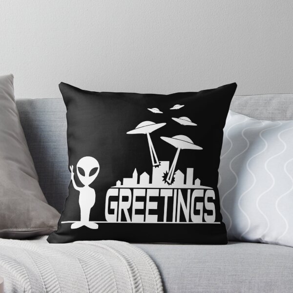 Item preview, Alien Greetings UFO Invasion designed and sold by freeformations.