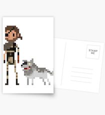 Pixel Big boss & Diamond dog Postcards
