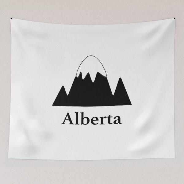Item preview, Alberta, Canada Snowy Mountain Design designed and sold by BrianSloanPaint.