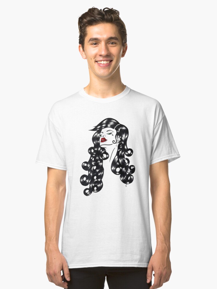 Alternate view of Blackwater girl - Cross Classic T-Shirt