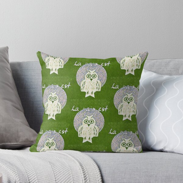 Item preview, la paix est chouette designed and sold by fourewe.
