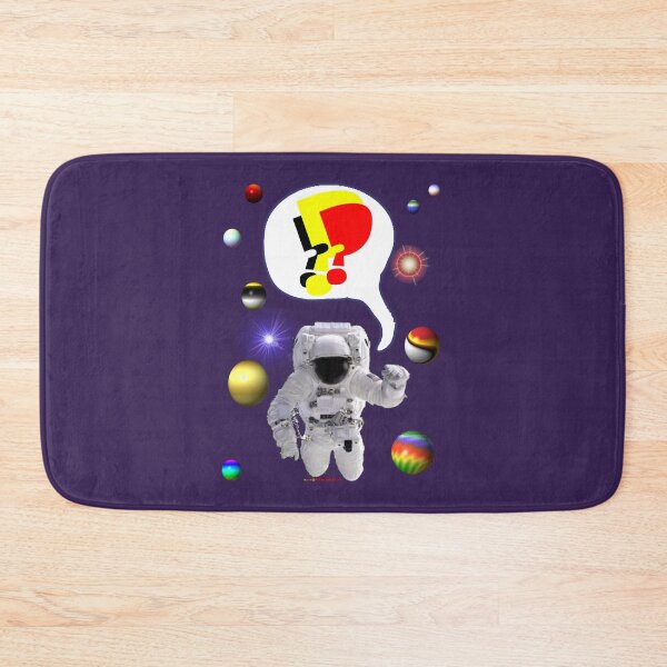 Item preview, Astronaut Says Design -3 Question Marks  designed and sold by muz2142.