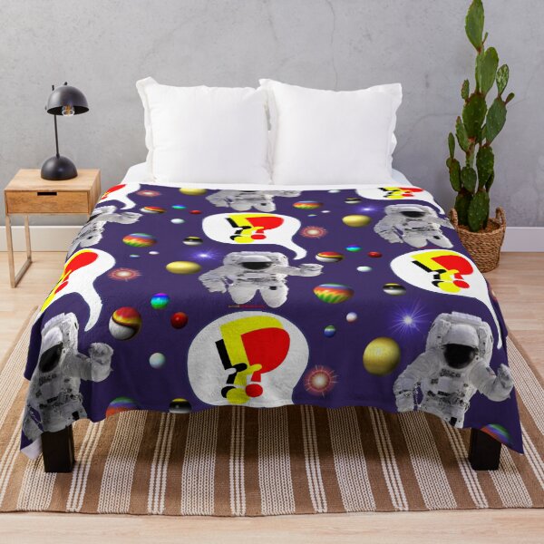 Item preview, Astronaut Says Design -3 Question Marks designed and sold by muz2142.