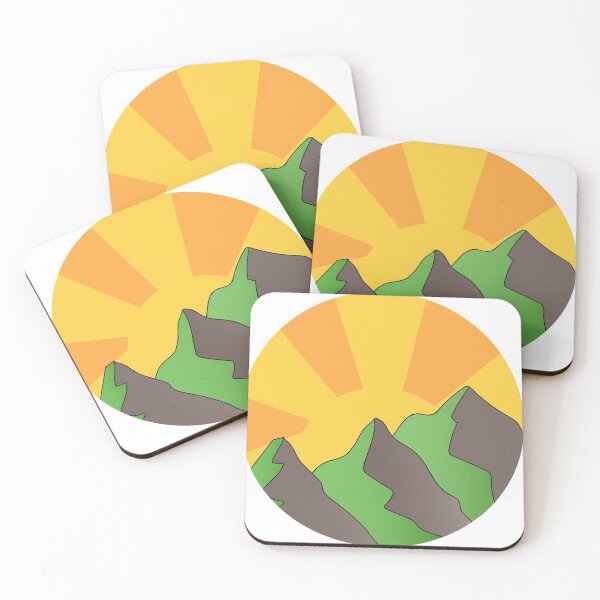 Item preview, mountain sunset designed and sold by kayleaman.