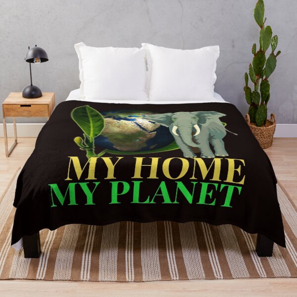 Item preview, Planet Elephant Deserves A Safe Home designed and sold by walkingrock.