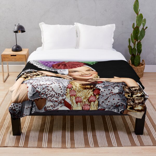 Carmen Miranda Throw Blanket