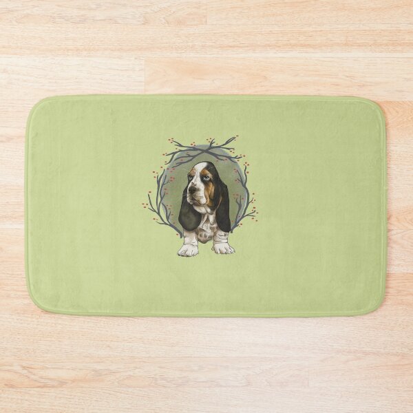 Item preview, Bashful Basset designed and sold by Ellen Fox Art.