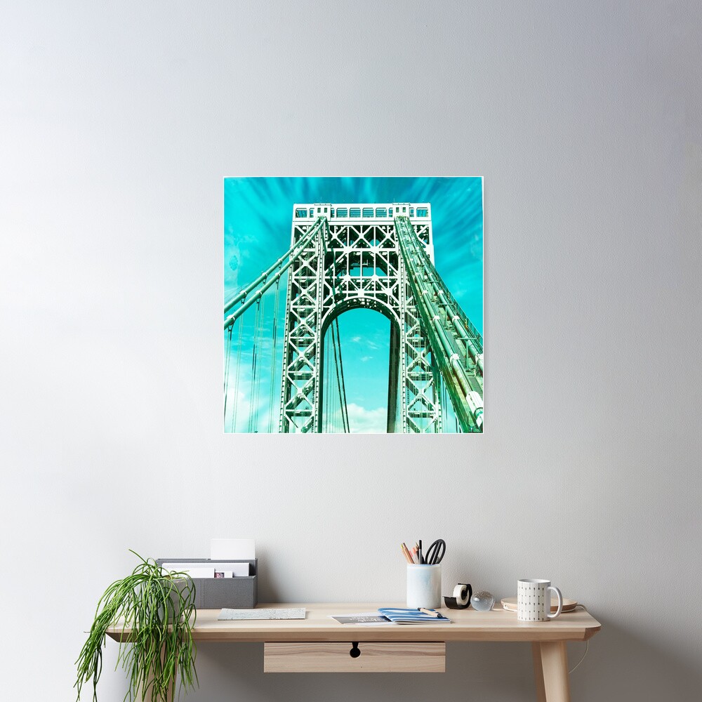 Gift for New Yorker - George Washington Bridge - New York City Lover Poster