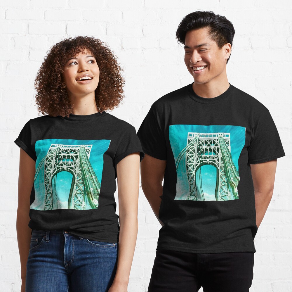 Gift for New Yorker - George Washington Bridge - New York City Lover Classic T-Shirt