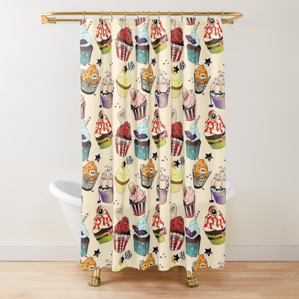 Halloween Bakery Shower Curtain