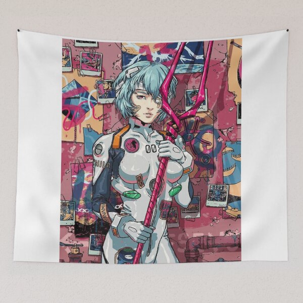 Item preview, Cyberpunk Rei Ayanami designed and sold by Live-Art.