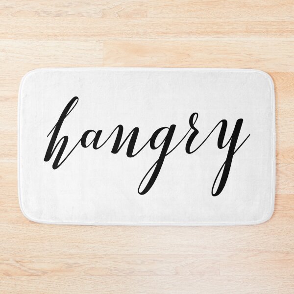 Artikelvorschau, Hangry - Hübsche Typografie entworfen und verkauft von tshirtstylist.