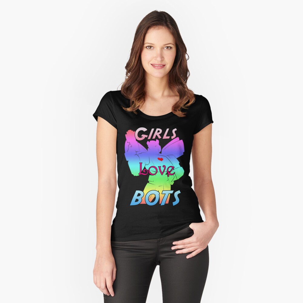 Item preview, Fitted Scoop T-Shirt designed and sold by cybercat.