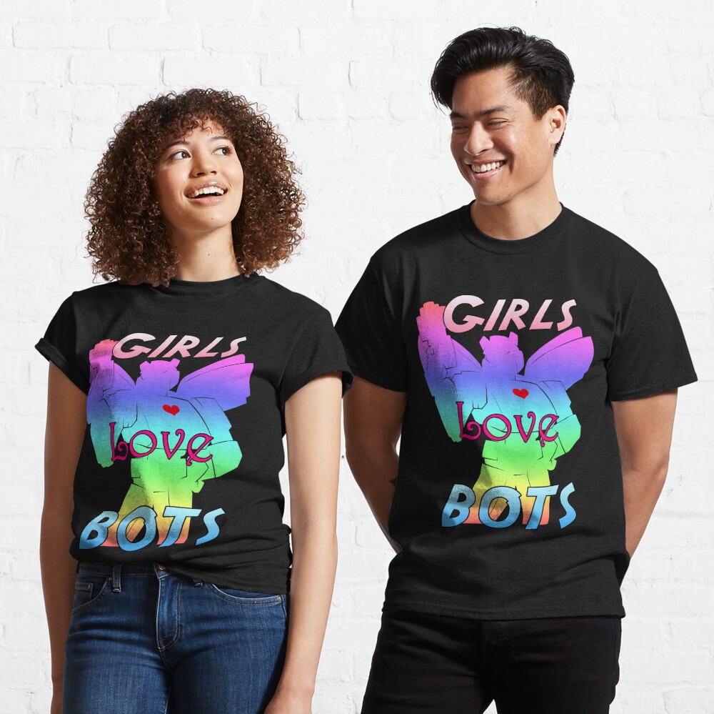 Girls Love Bots Pride Classic T-Shirt