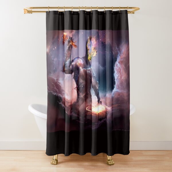 Forge Master Shower Curtain