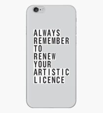 LIZENZ ERNEUERUNG iPhone-Hülle & Cover