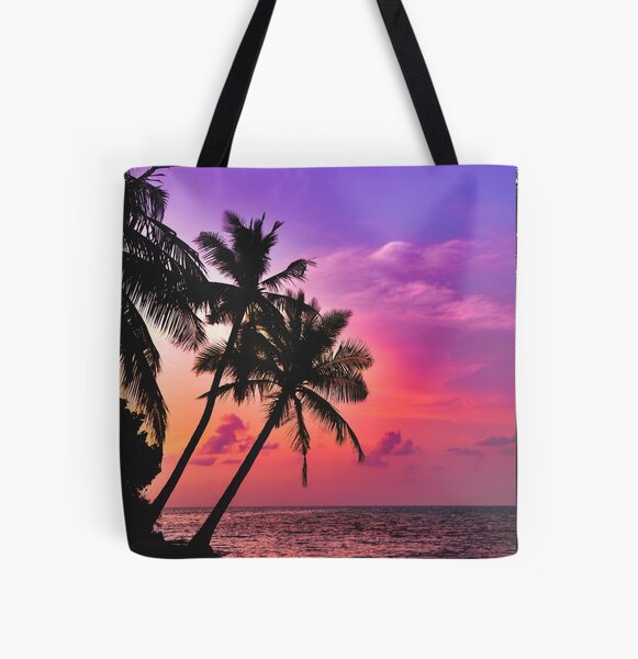 Palm Tree Beach Tote