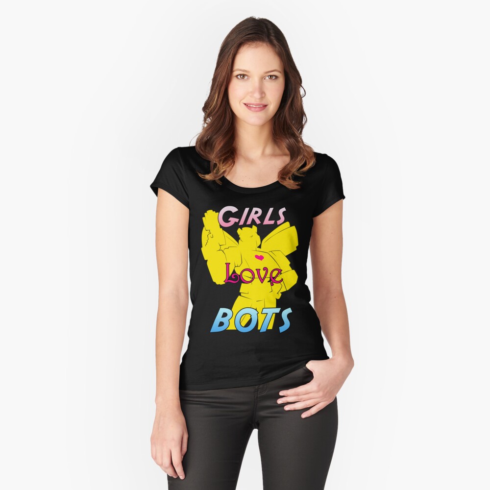 Item preview, Fitted Scoop T-Shirt designed and sold by cybercat.