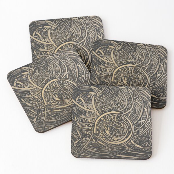 Item preview, Untitled (Grey Spirals) designed and sold by Robert Chambers.