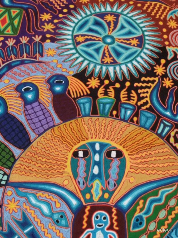 "HUICHOL ART" iPhone Case for Sale by edleon Redbubble