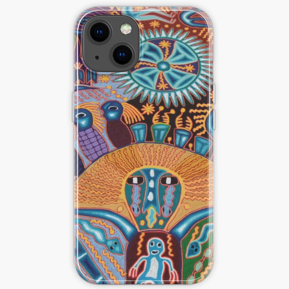 "HUICHOL ART" iPhone Case for Sale by edleon Redbubble