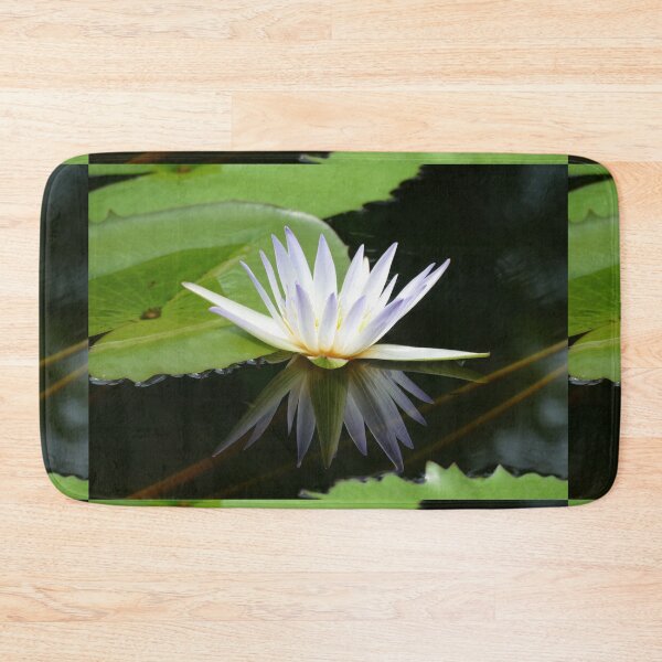 Item preview, White Water Lily Reflecting on Pond Water designed and sold by PaulinaS.