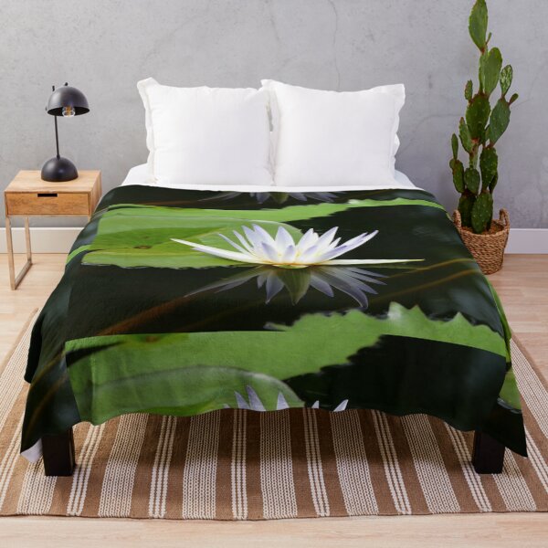 Item preview, White Water Lily Reflecting on Pond Water designed and sold by PaulinaS.