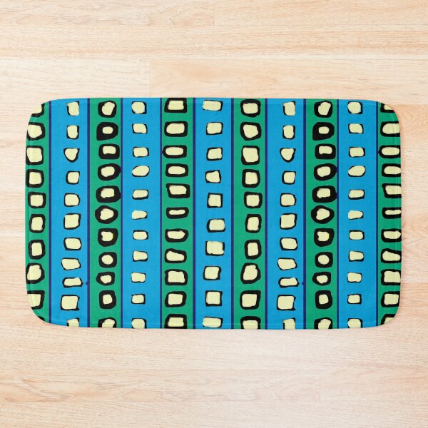 Item preview, Lines and Circles in Emerald and Manganese Blue designed and sold by Steve Martin.