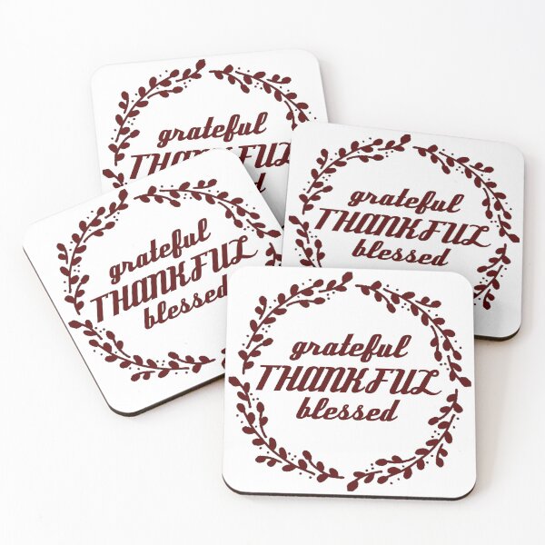 Item preview, Grateful, Thankful, Blessed designed and sold by BeYOUtifulFaith.