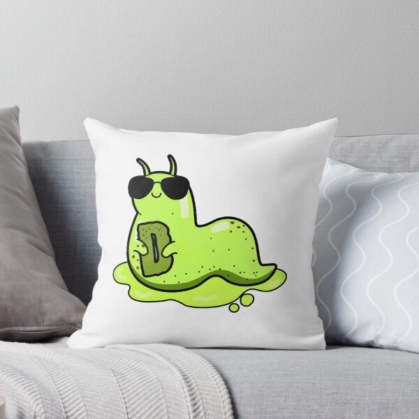 Item preview, Alphabet Letter D Super Cool Slimy Slug     designed and sold by kidsmonogram.
