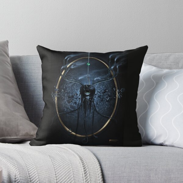 Decay - Digital Painting Throw Pillow