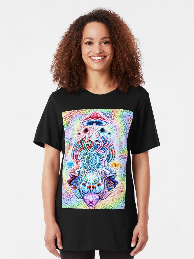 Alternate view of Golden Teachings Slim Fit T-Shirt