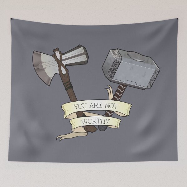 Item preview, You Are Not Worthy designed and sold by ungecko.