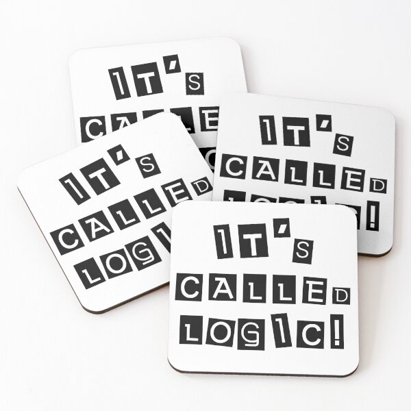Item preview, It's Called Logic! designed and sold by modernzen.
