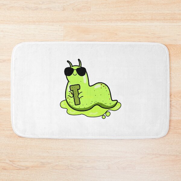 Aperçu de l'œuvre Alphabet Lettre T Super Cool Slug Slug créée et vendue par kidsmonogram.