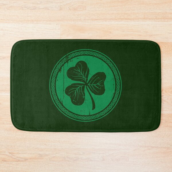Item preview, Clover & Braid - dark green designed and sold by travbos.