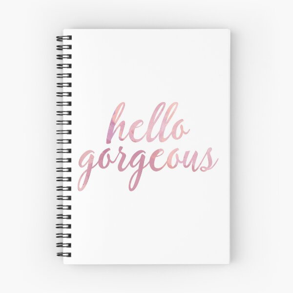 Item preview, Hello Gorgeous in Pink Watercolor designed and sold by tshirtstylist.