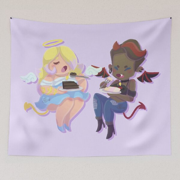 Item preview, Angel Food ~ Devil Food designed and sold by MynnuB.