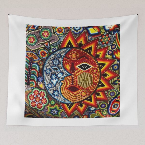 Item preview, Sun art huichol mexican designed and sold by edleon.