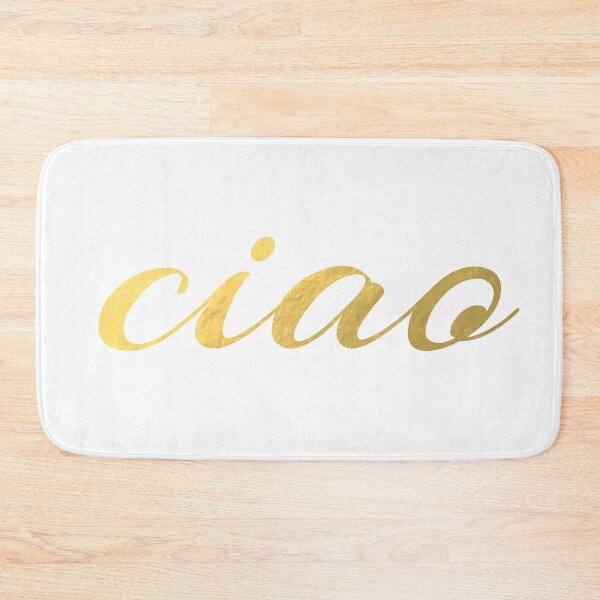 Item preview, Ciao Faux Gold Foil designed and sold by tshirtstylist.