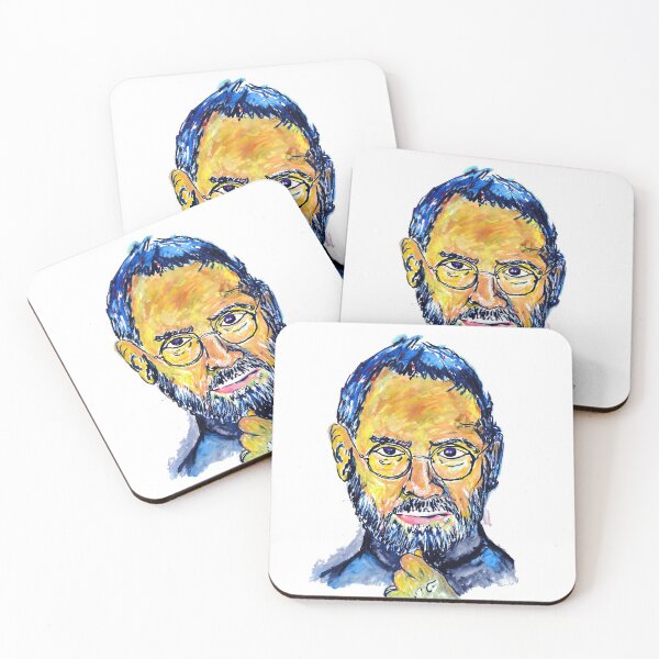 Item preview, steve jobs watercolor painting designed and sold by KARTICK DUTTA.