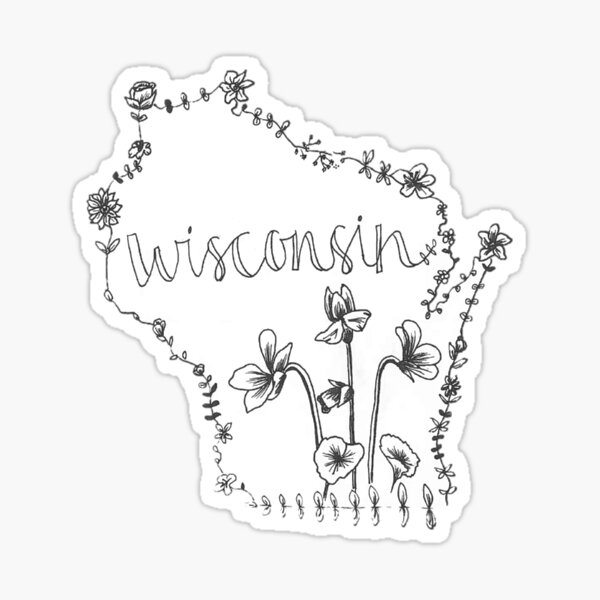 Item preview, wisconsin state flower designed and sold by katay2.