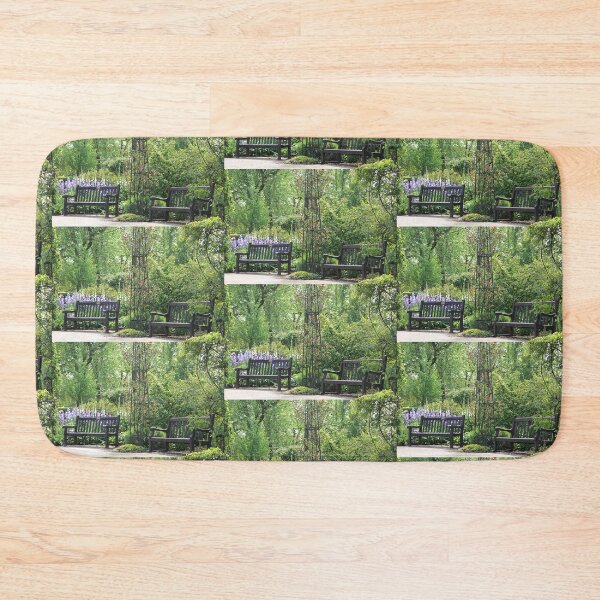 Item preview, Benches and Roses in Hyde Park designed and sold by Martha Sherman.